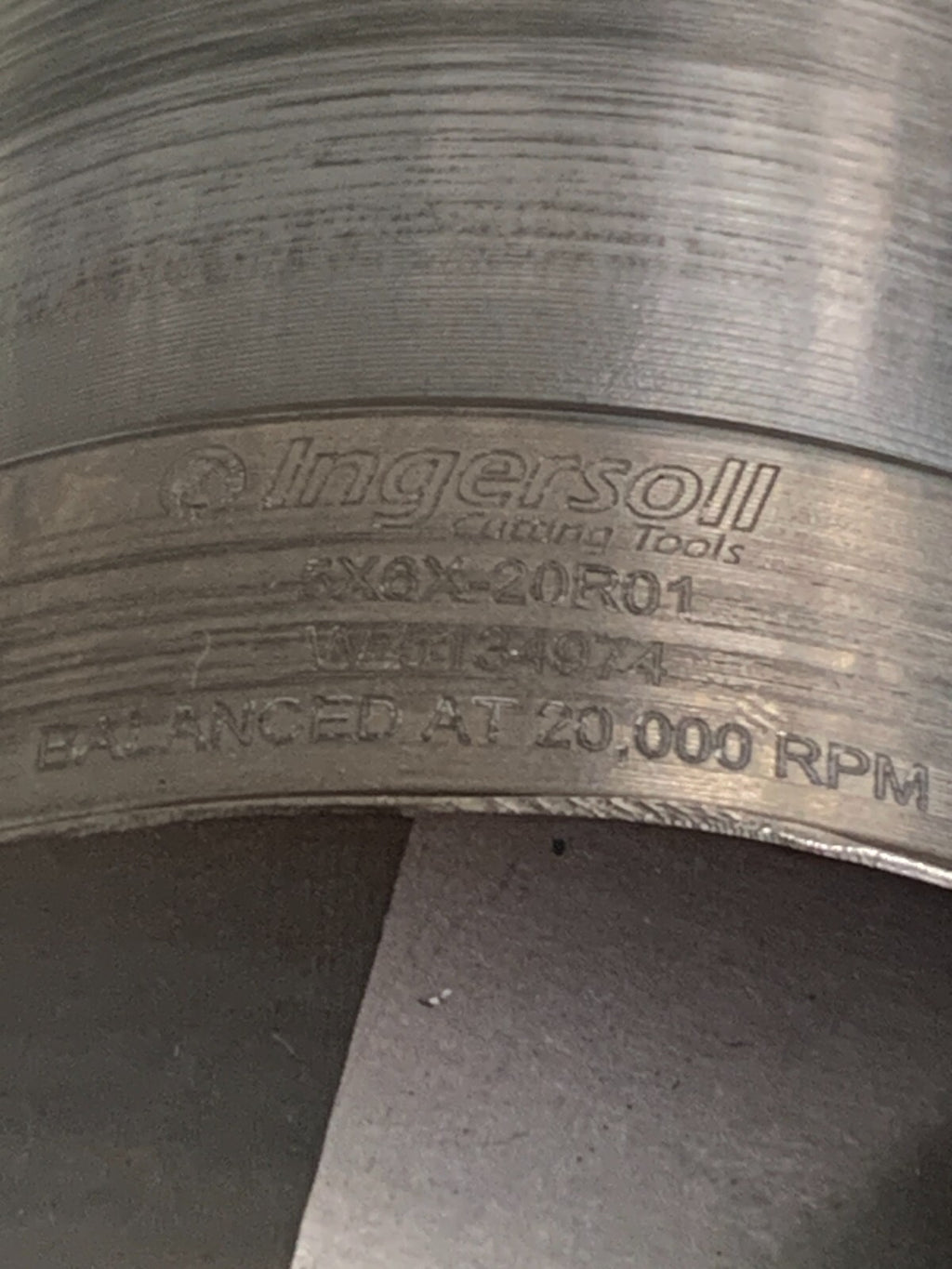 INGERSOLL FACE MILL 5X6X-20R01 134974
