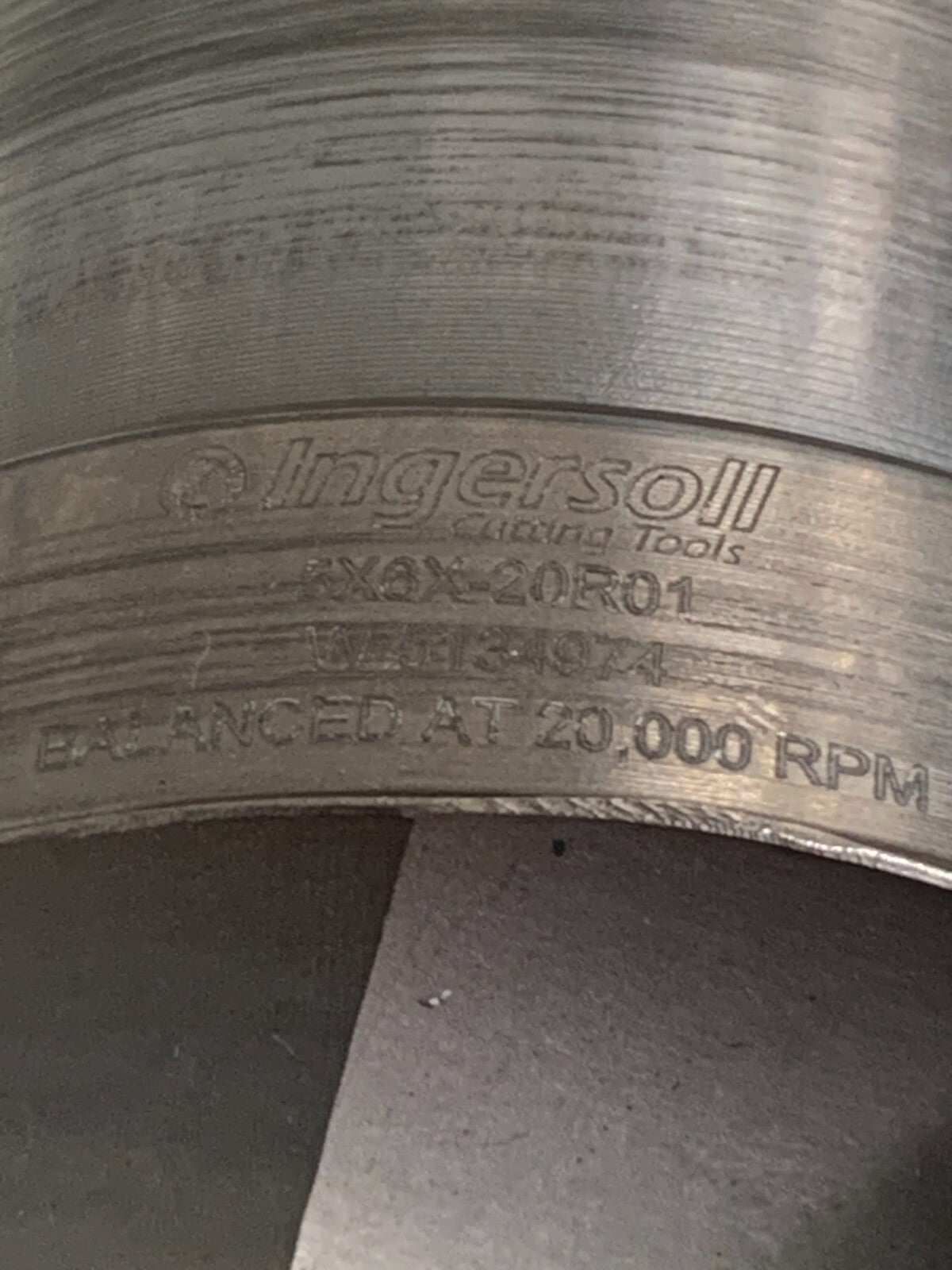 INGERSOLL FACE MILL 5X6X-20R01 134974