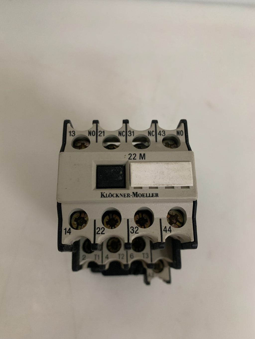 MOELLER MOTOR CONTACTOR DIL OO AM W/22 DIL M