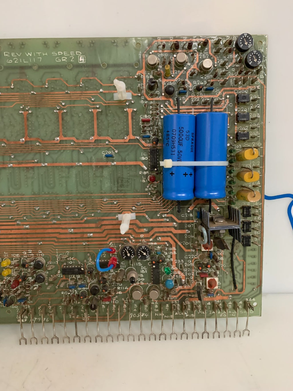 GE FANUC 6 PULSE NON REV WITH SPEED CURRENT REG 621L117 GR 2   "4"3