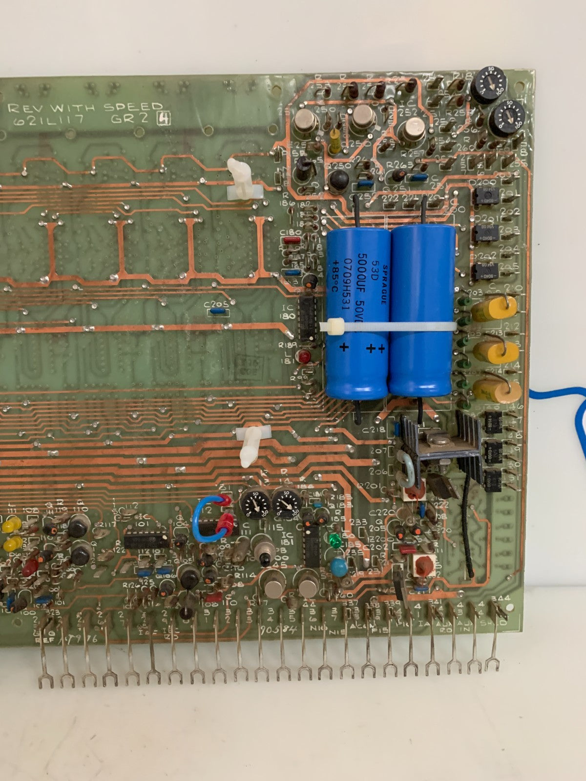GE FANUC 6 PULSE NON REV WITH SPEED CURRENT REG 621L117 GR 2   "4"3