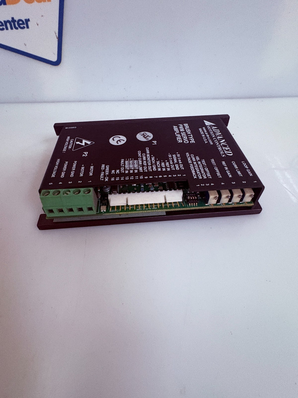 ADVANCED MOTION CONTROLS BRUSH TYPE PWM SERVO AMPLIFIER2