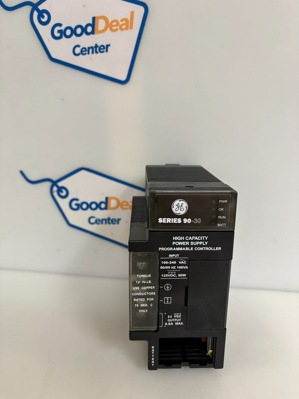 GE FANUC POWER SUPPLY 120/240 VAC HI-CAP 30W IC693PWR330J0