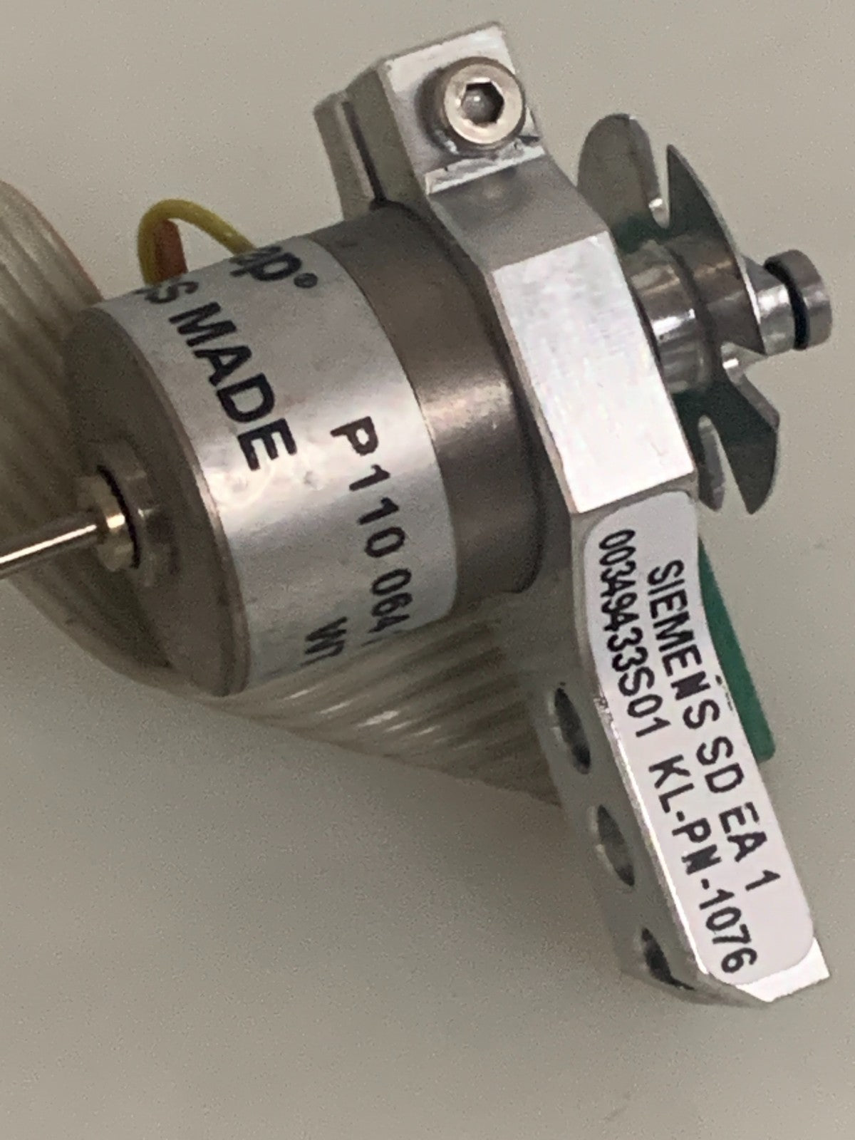SIEMENS VALVE DRIVE PLACEMENT STATION 00349433-01