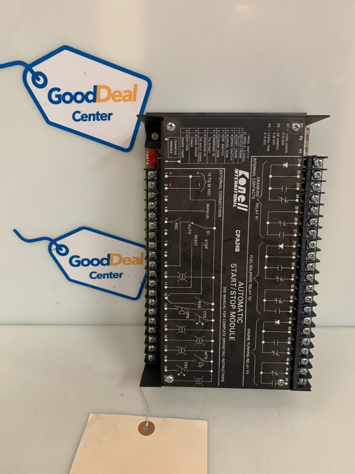 ZENITH CONTROLS KONELL INT START/STOP MODULE CPA 24B