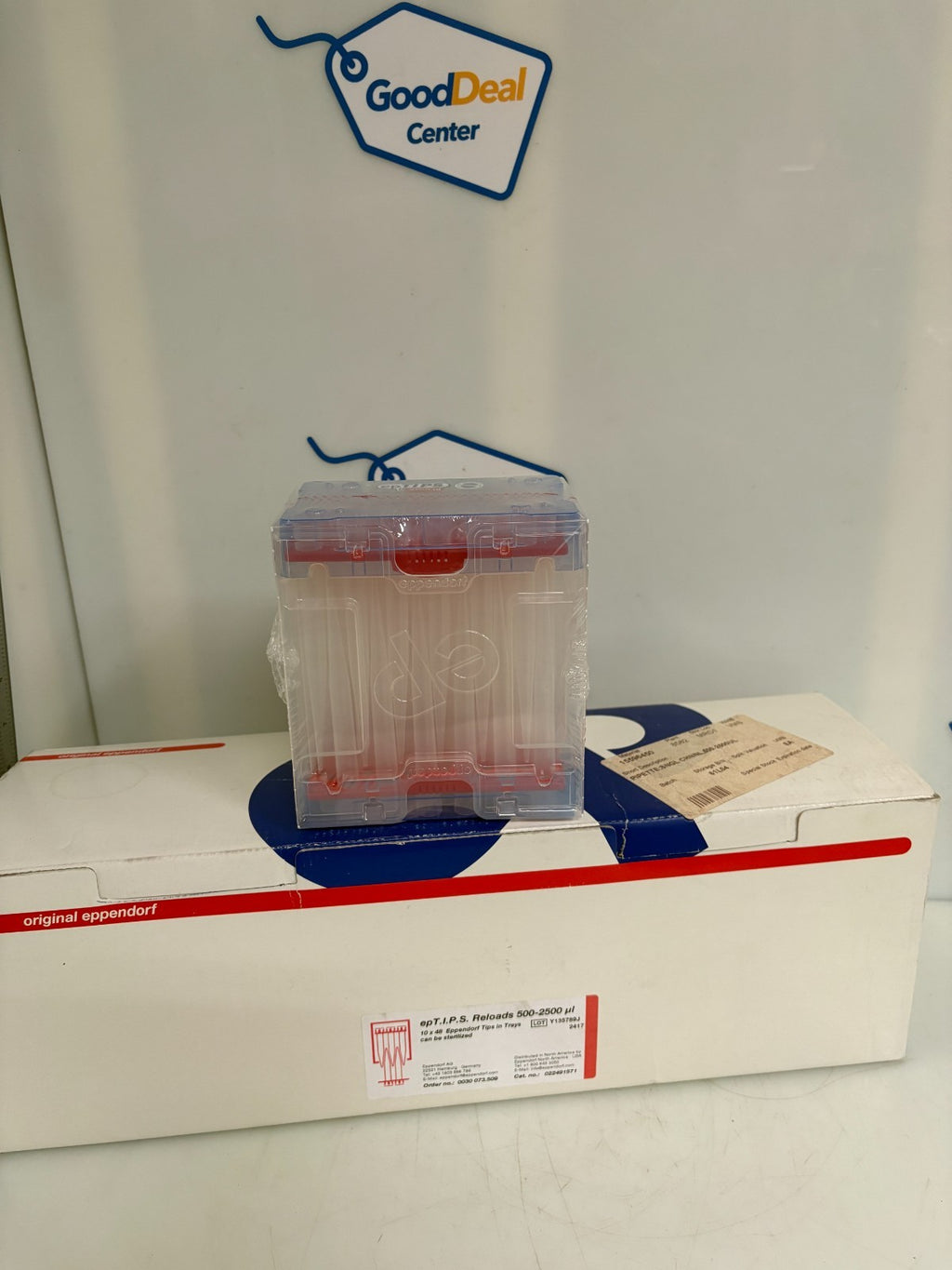 EPPENDORF EP T.I.P.S RELOADS 500-2500 UL 10X48 PER BOX0