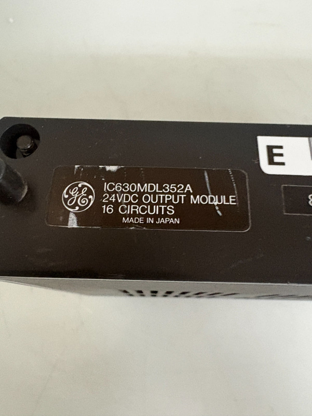 GENERAL ELECTRIC 24 VDC OUTPUT 16 CIRCUITS MODULE IC630MDL352 A3