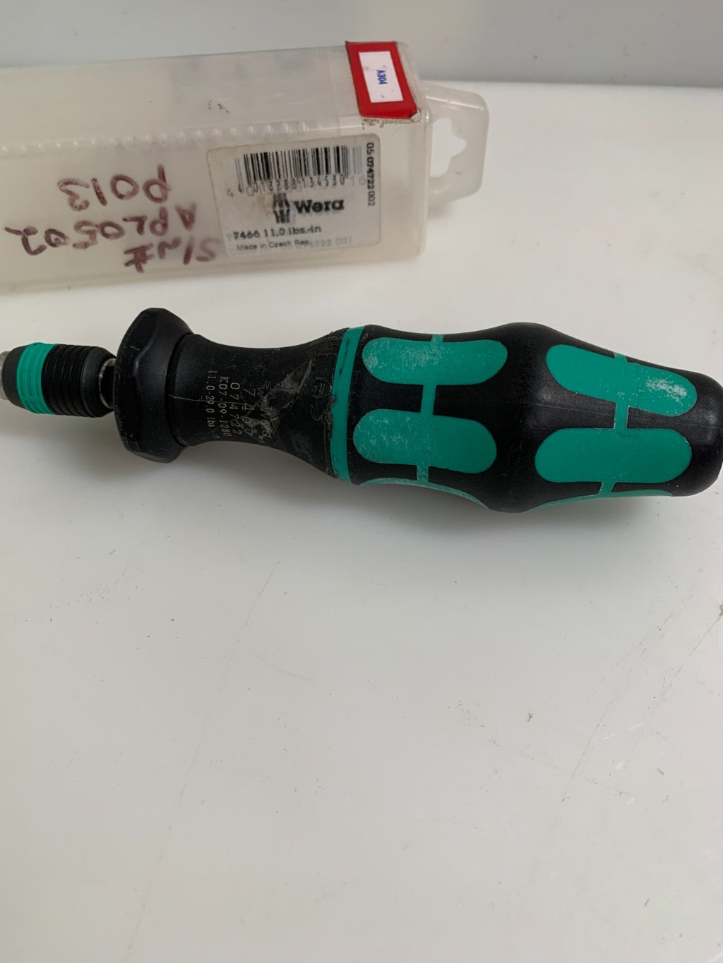 WERA HEXAGON TORQUE SCREWDRIVER 1/4" #7466