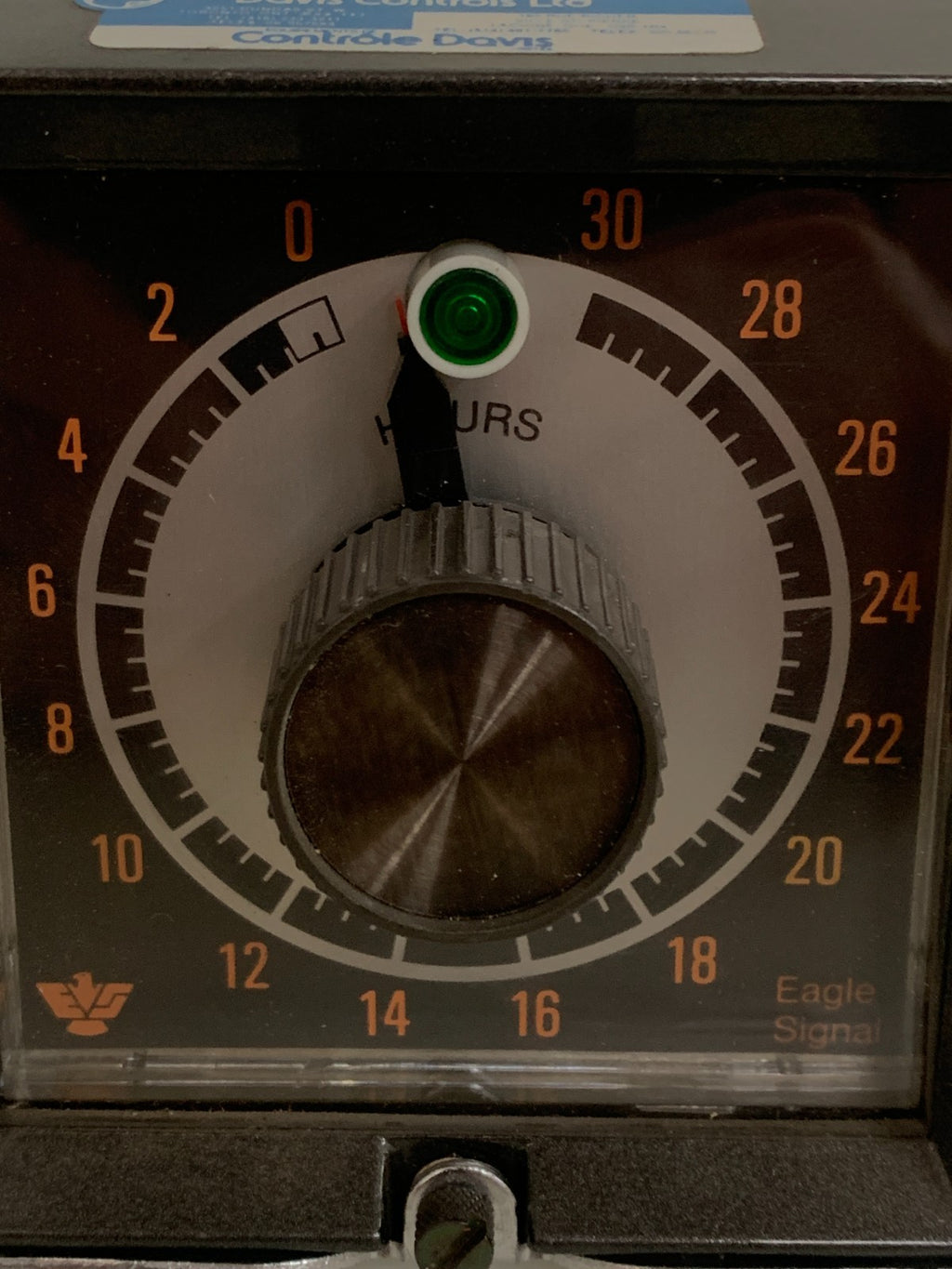 DAVIS CONTROLS EAGLE SIGNAL CYCL-FLEX 0-30 HOURS LOCKING DIAL2