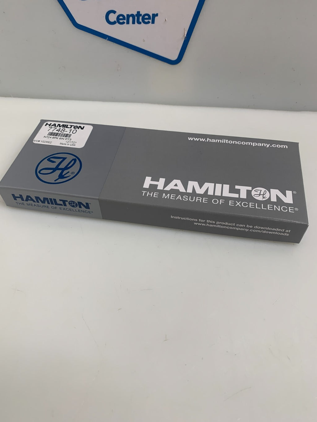HAMILTON  Metal Hub Needle Point 3 Gauge  7748-10  (Boxes of 6)