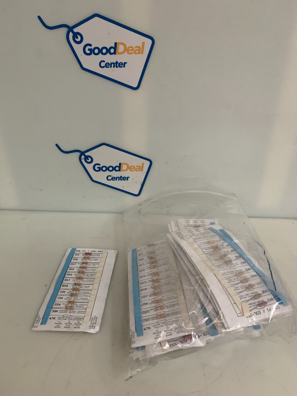 LOT OF 25 CARD EDWARDS RESISTOR CARD EOL-P1/EOL-SSI