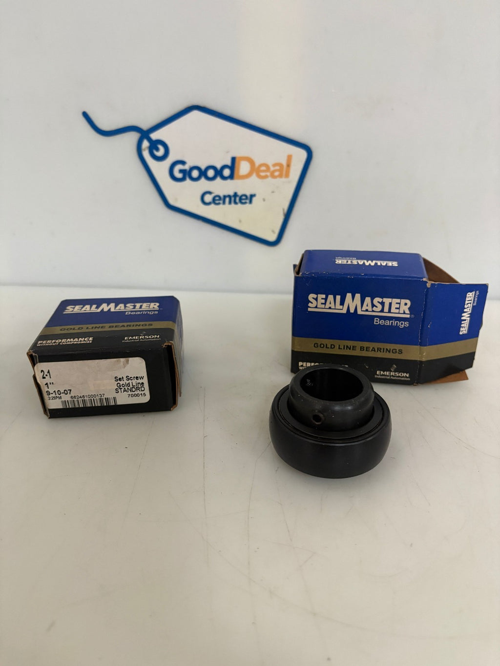 LOT OF 2 SEALMASTER 1" BORE BEARING #2-10