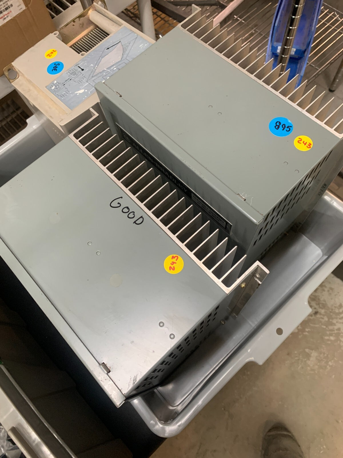 ALLEN BRADLEY 1332-BAC SER. A Adjustable Frequency AC Motor Drive3