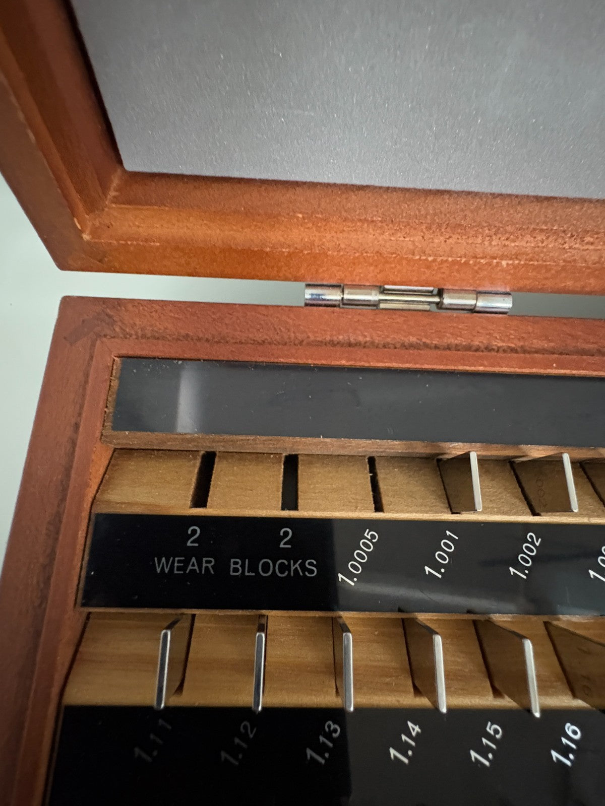 MITUTOYO GAGE BLOCK SET #516-946-12 BM1-87-2 / PD