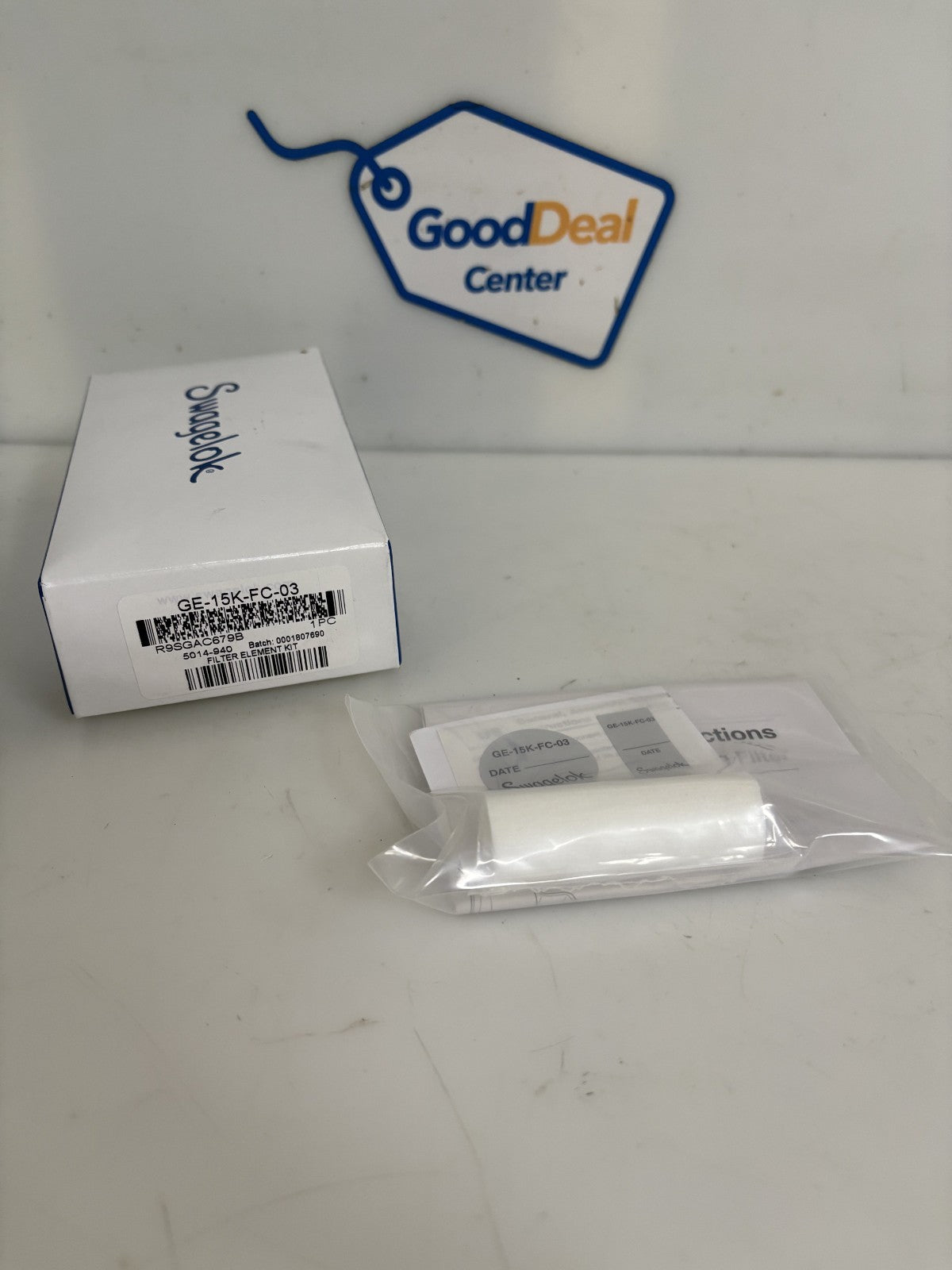 SWAGELOK FILTER ELEMENT GE-15K-FC-03