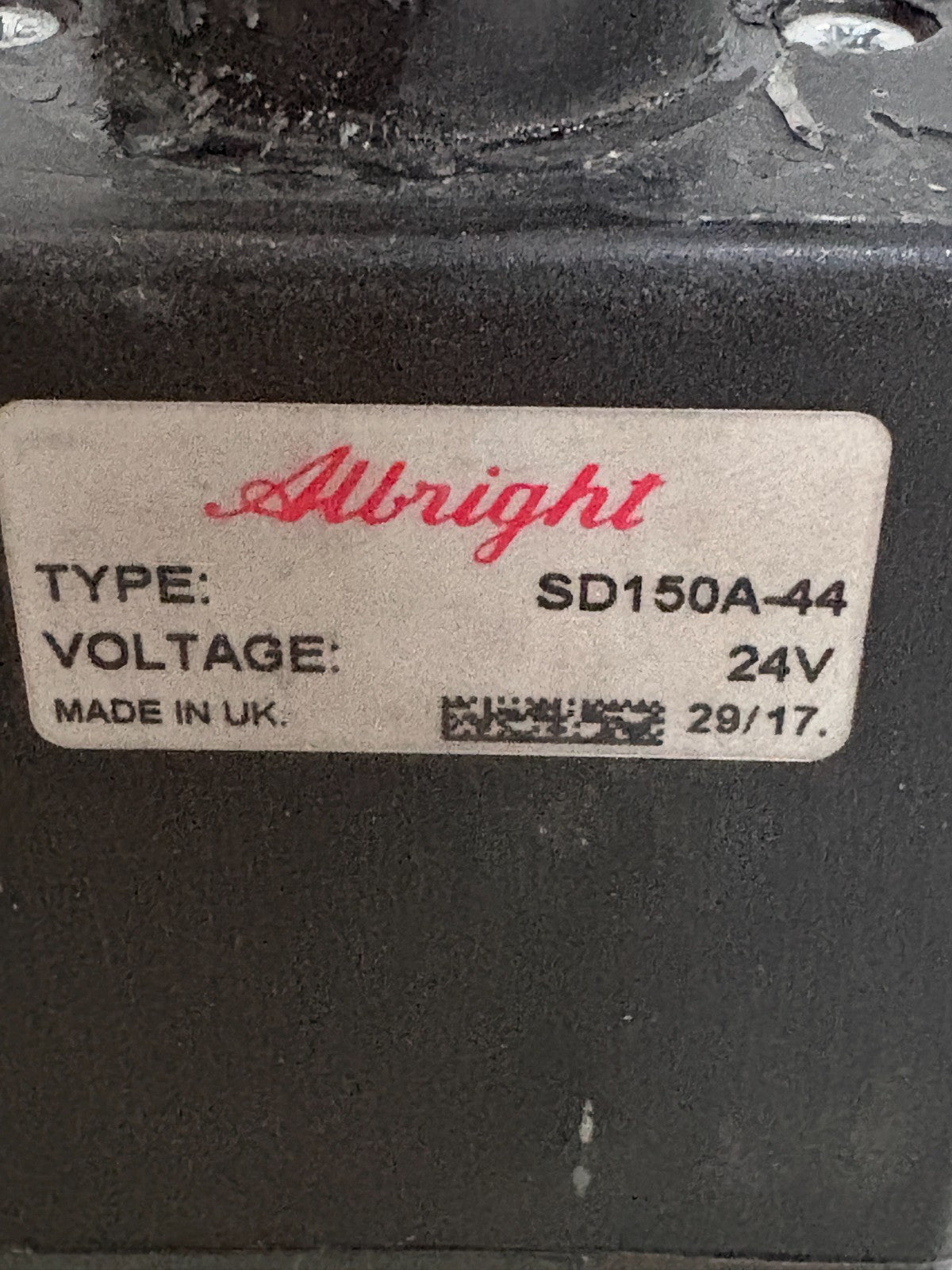 ALBRIGHT SECURITY STOP BUTTON SD150A-441