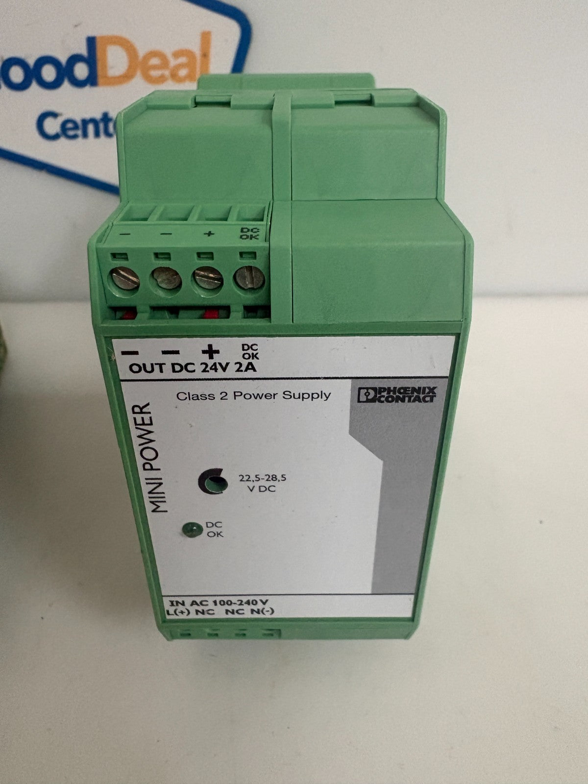 PHOENIX CONTACT SWITCHING POWER SUPPLY MINI-PS-100-240AC/24DC/21