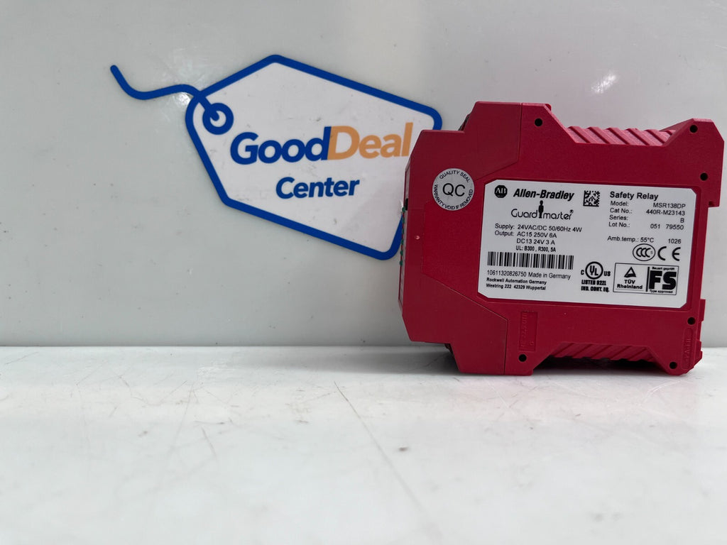 ALLEN-BRADLEY 440R-M23143 Guard Master Safety Relay SER B