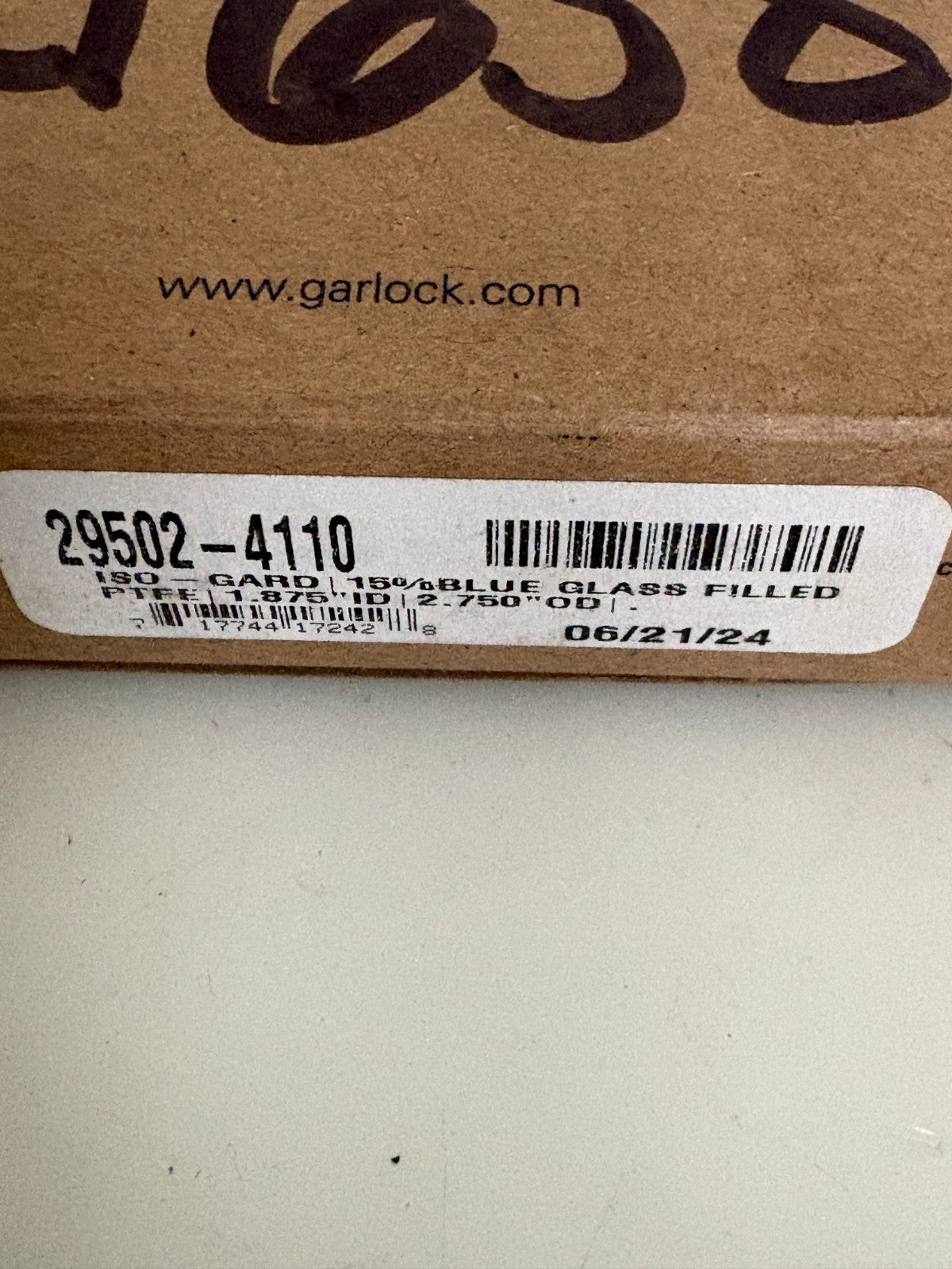 GARLOCK KLOZURE BEARING ISOLATOR 29502-41102