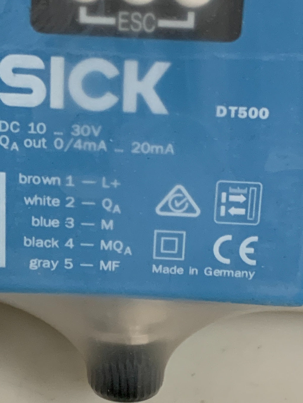 SICK LONG RANGE SENSOR DT500-A311