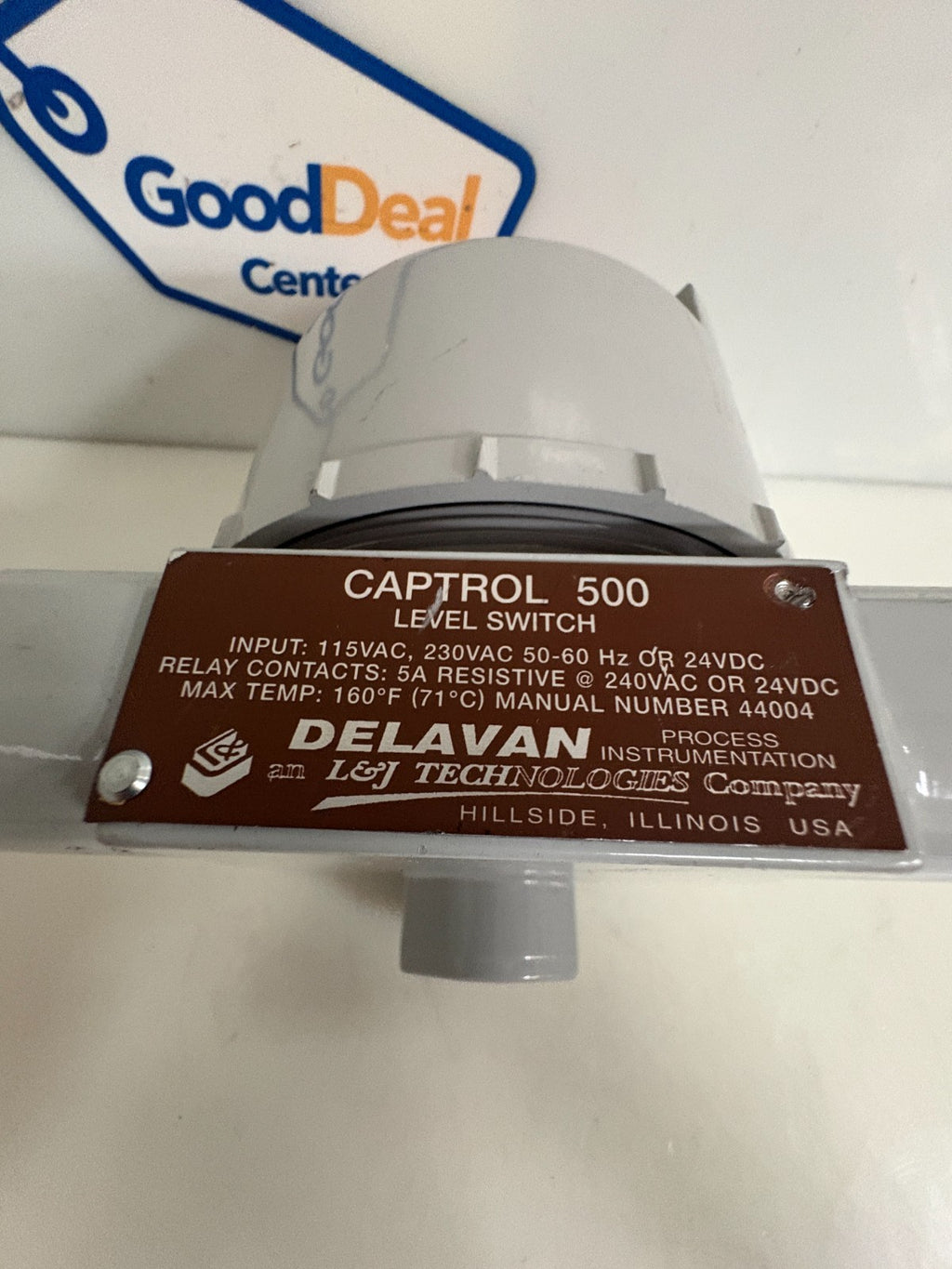 DELAVAN CONTROL SWITCH CAPTROL 500