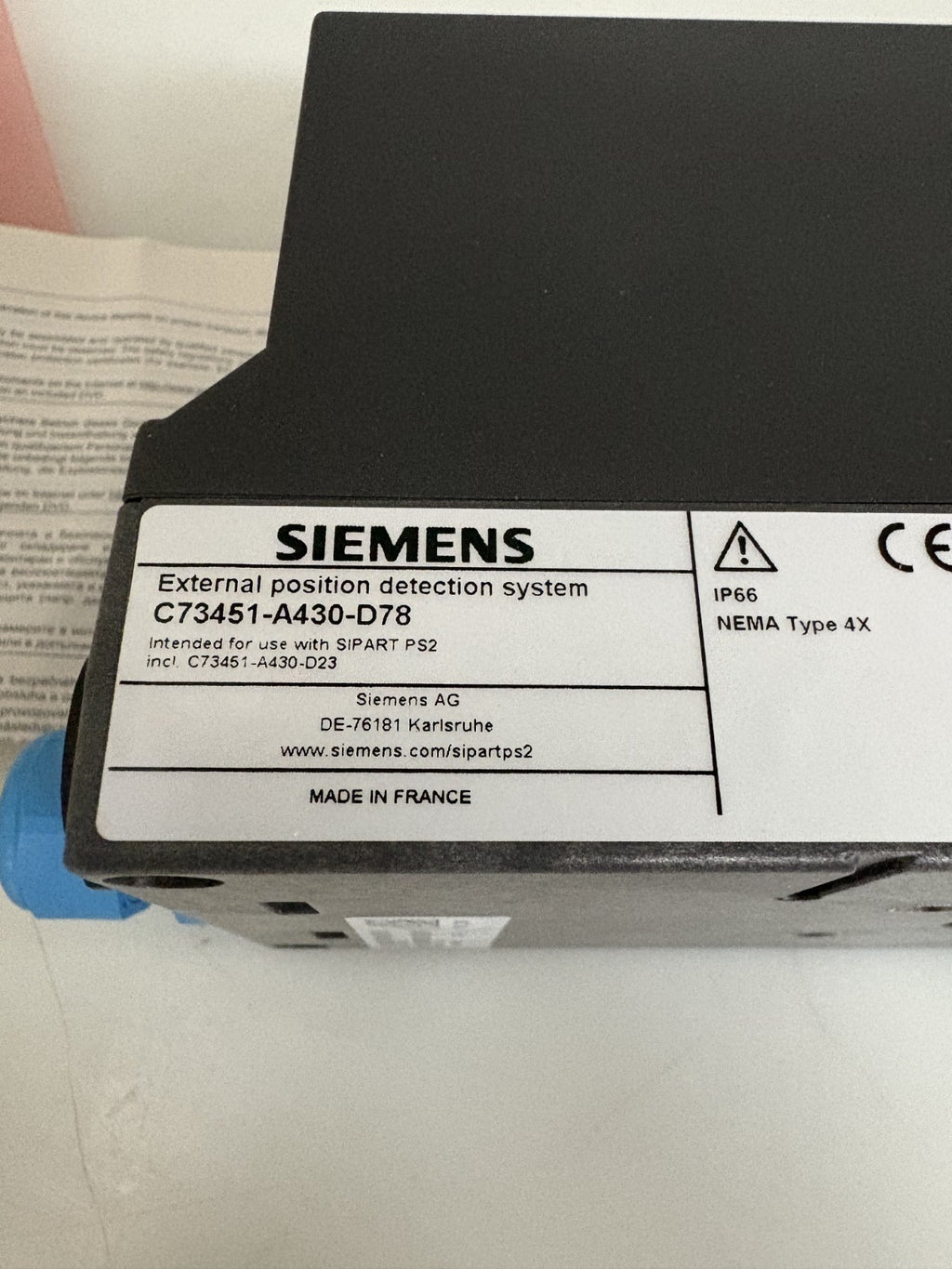 SIEMENS SIPART HART POSITIONER 6DR 5120-0NN03-0AA9