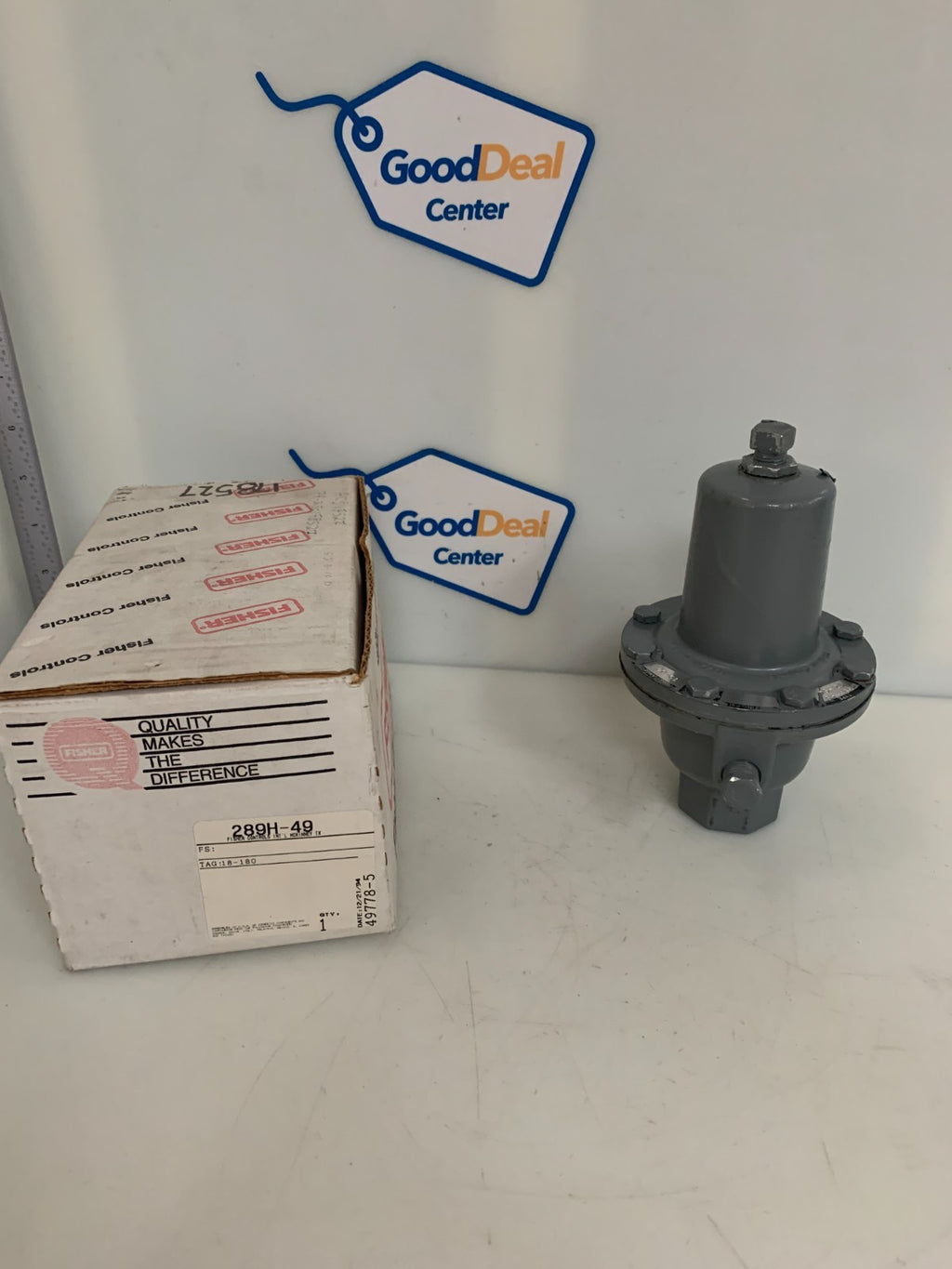 FISHER RELIEF VALVE CONTROLS 289 H-49