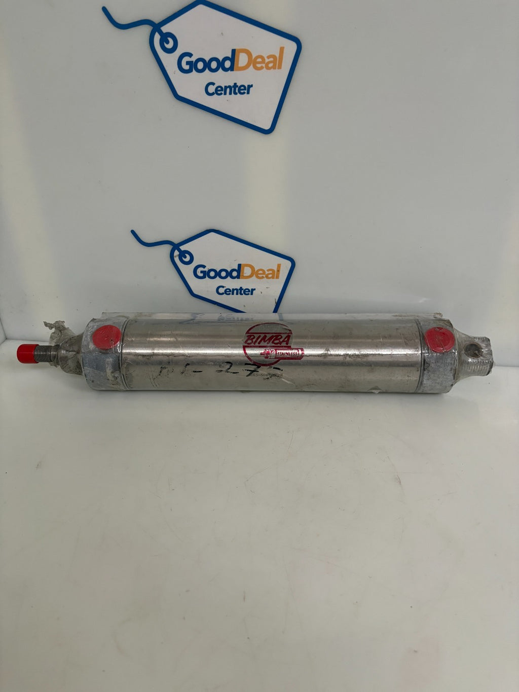 BIMBA STAINLESS STEEL DOUBLE ACTING PNEUMATIC CYLINDER MRS-508-DXPZ ME0