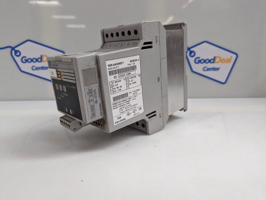 Allen-Bradley 160S-AA02NSF1 Series C Drive with 160-DN2 Speed Controller