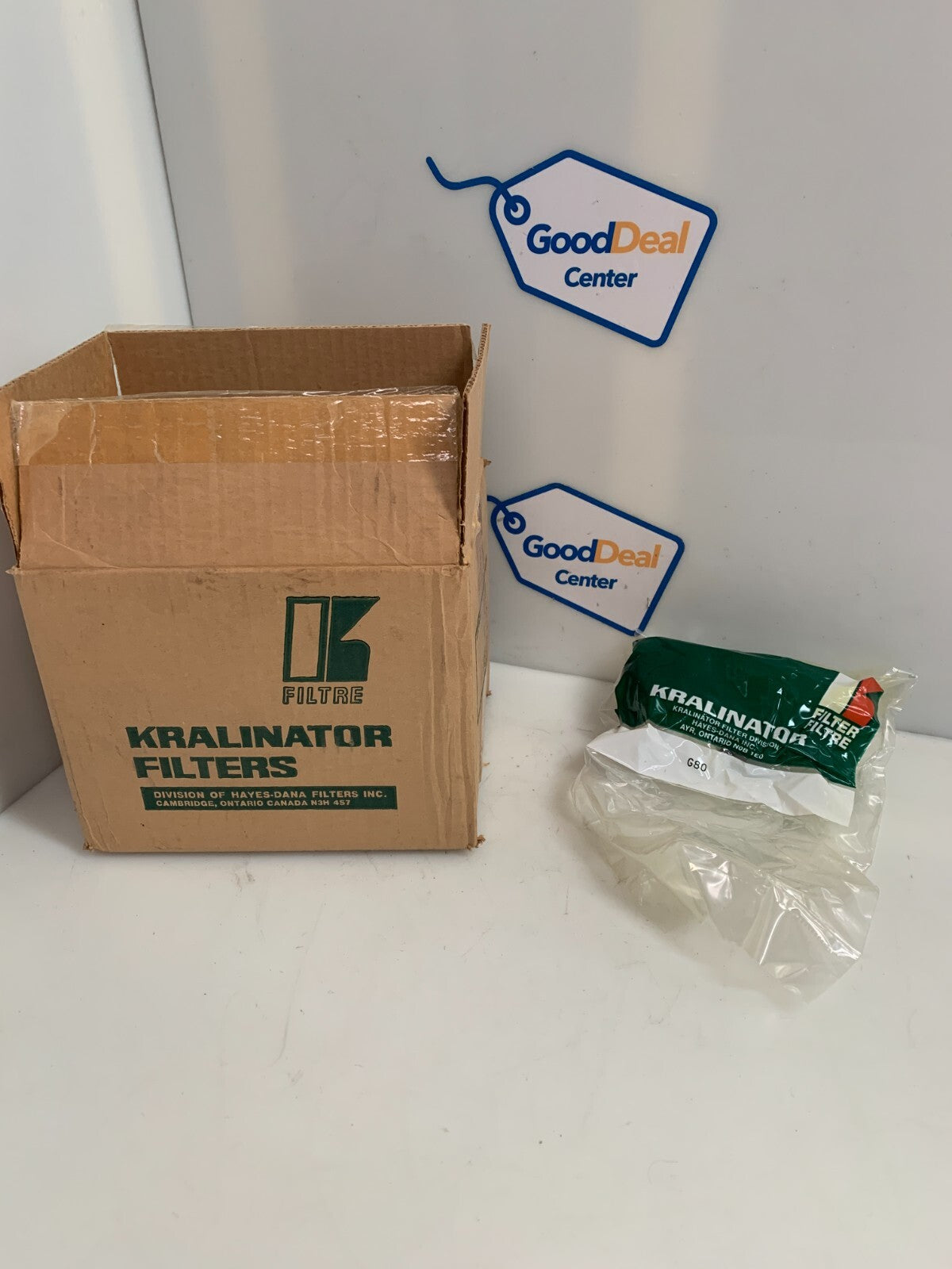 KRALINATOR IN LIGNE FUEL FILTER G80 BOX OF 12