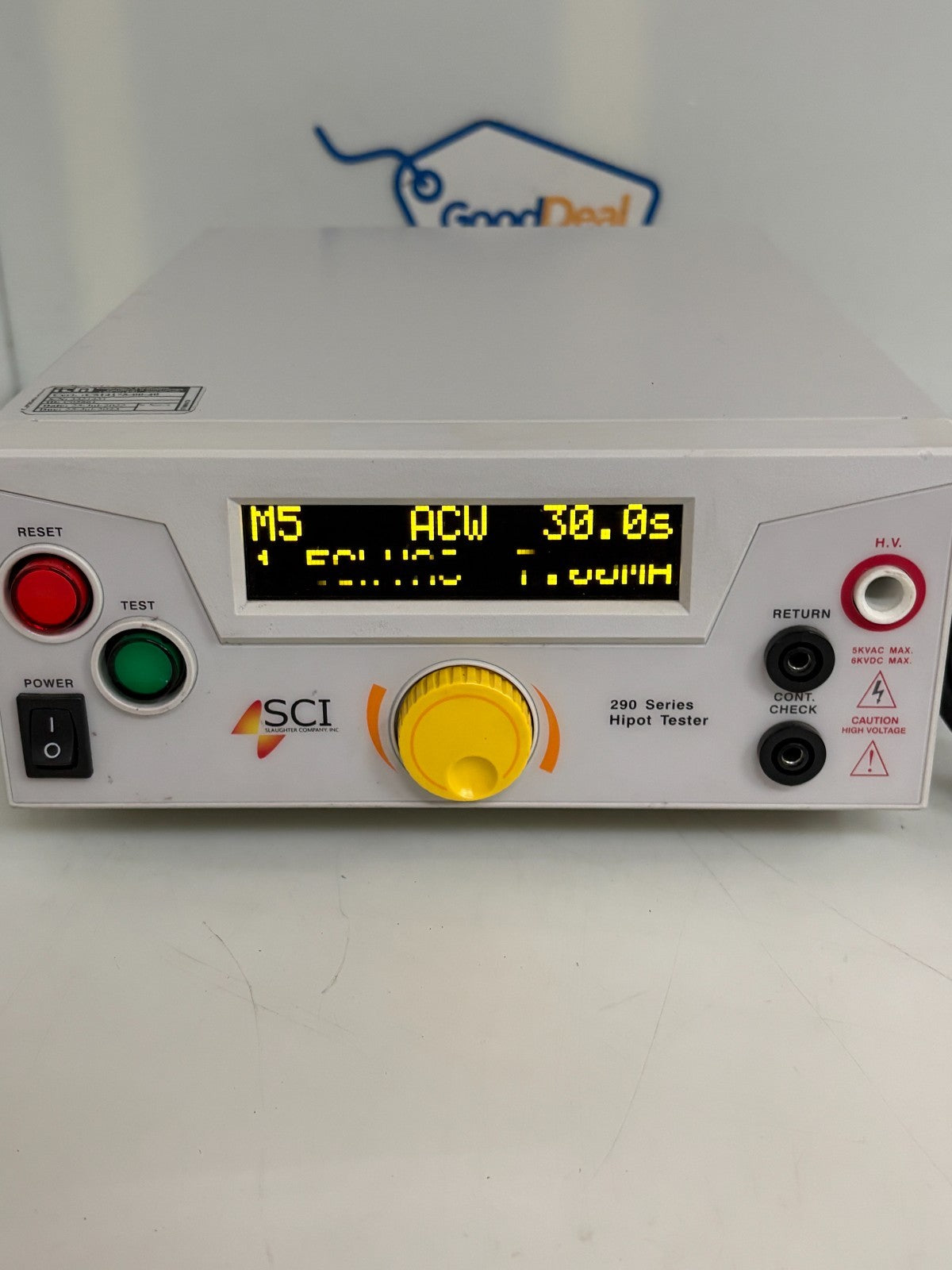 SCI 290 SERIES HIPOT TESTER 0