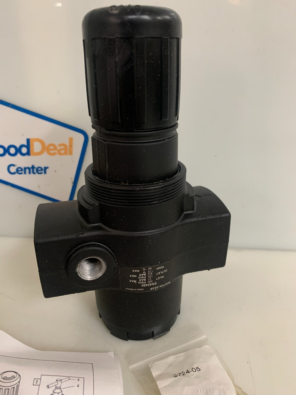 BOSTON GEAR PNEUMATIC REGULATOR #EN 42450