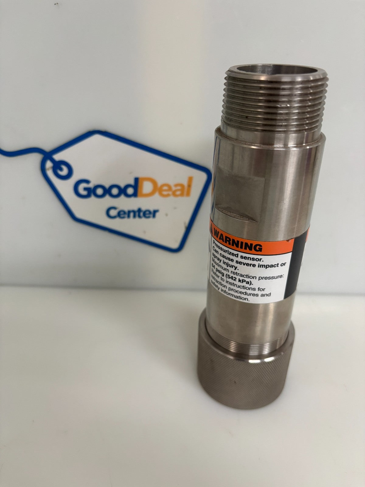 ROSEMOUNT ANALYTICAL SUB ASSY PACKING ADAPTER 6 1/4  SST