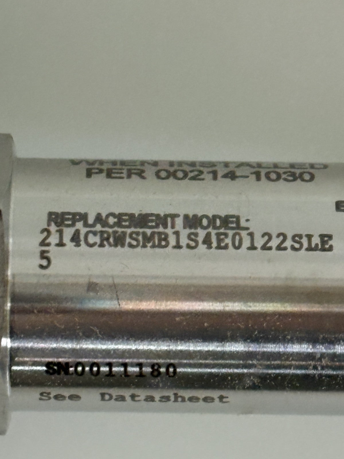 ROSEMOUNT EMERSON 214C SERIES THERMO COUPLE R-214C  25476343