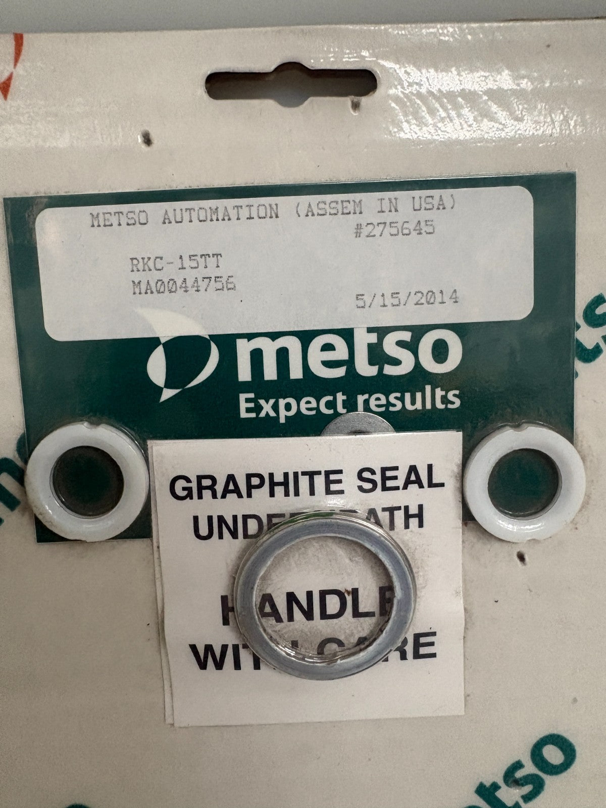 METSO AUTOMATION SEAL REPAIR KIT #275645 RKC-15TT1