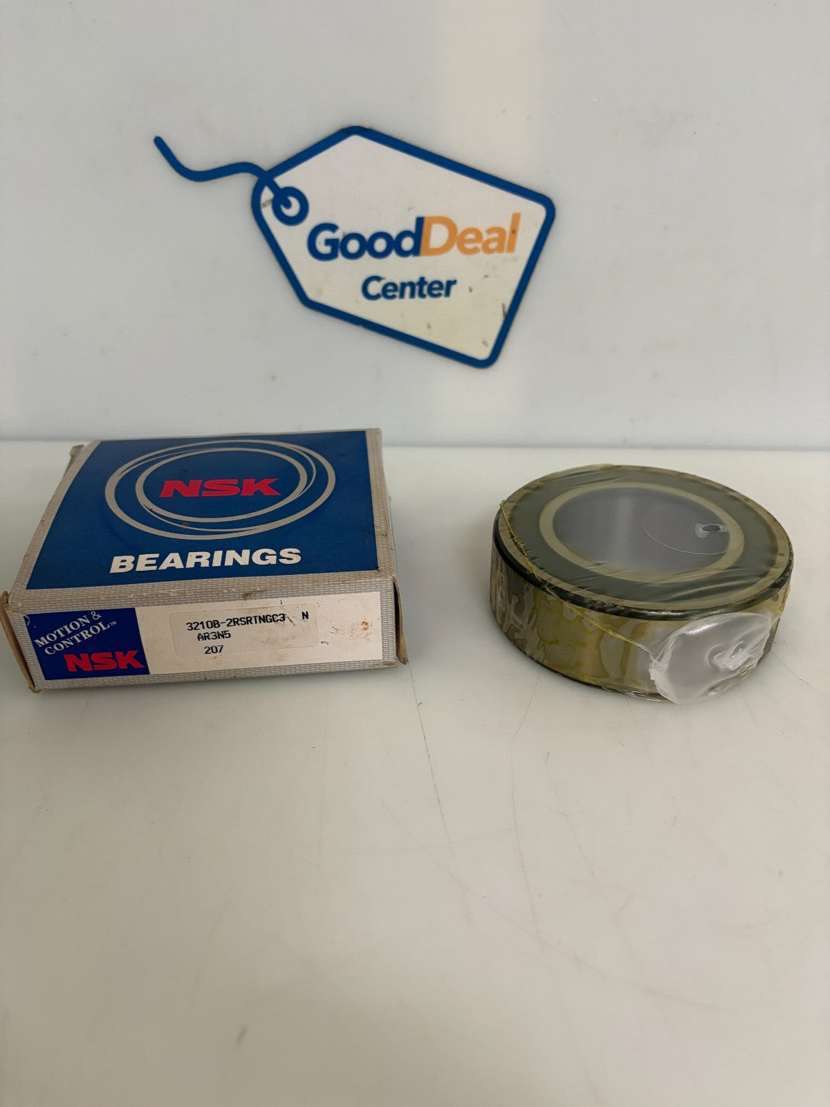NSK DOUBLE ROW ANGULAR BEARING 3210B-2RSRTNGC3 N AR3N50