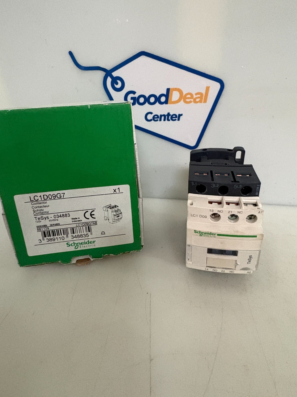SCHNEIDER CONTACTOR LC1D09G70