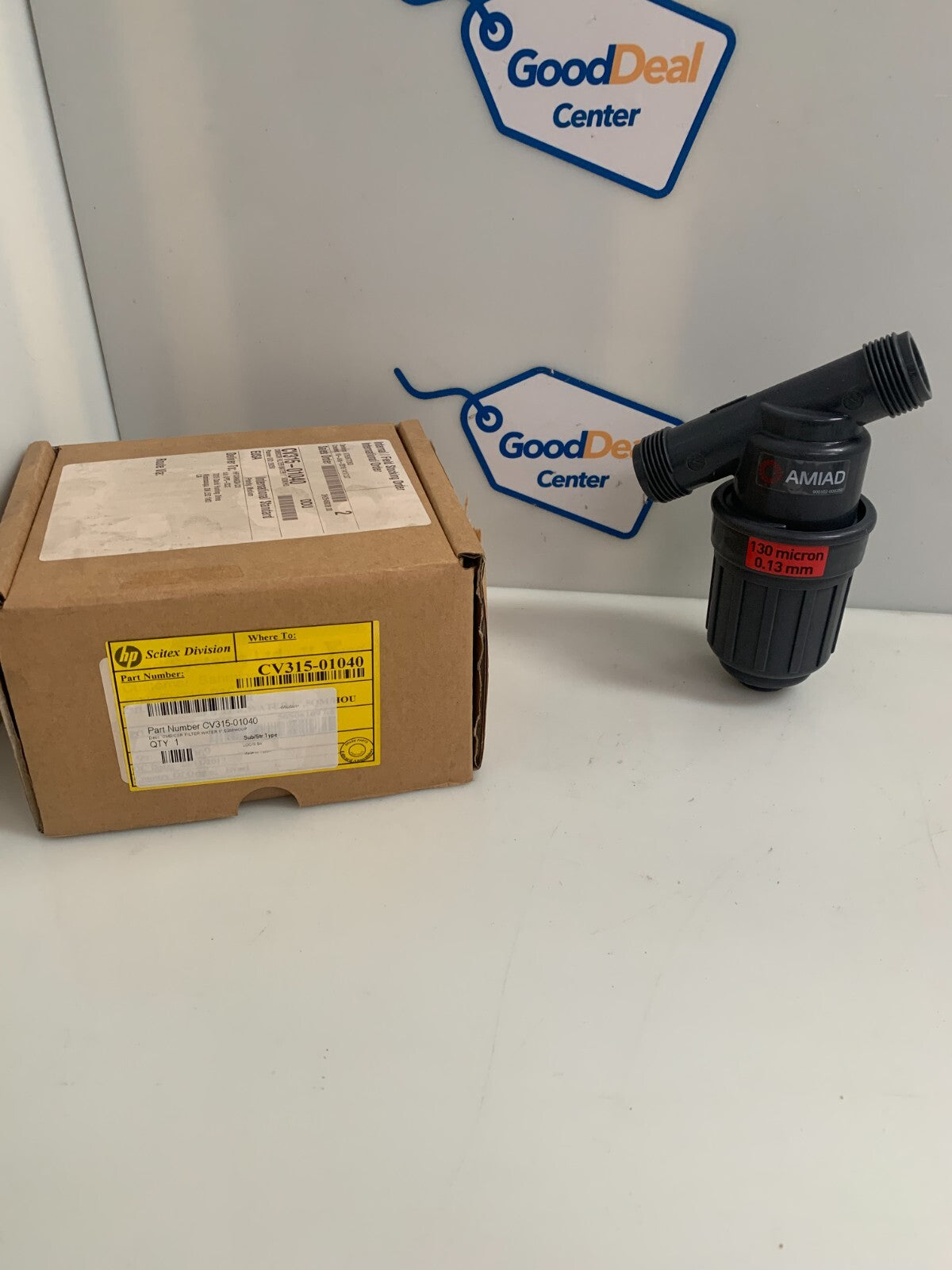 HP SCITEX CV315-01040 CMB\CSR WATER FILTER 1 INCH 5QM/HOUR (NEW IN BOX)0