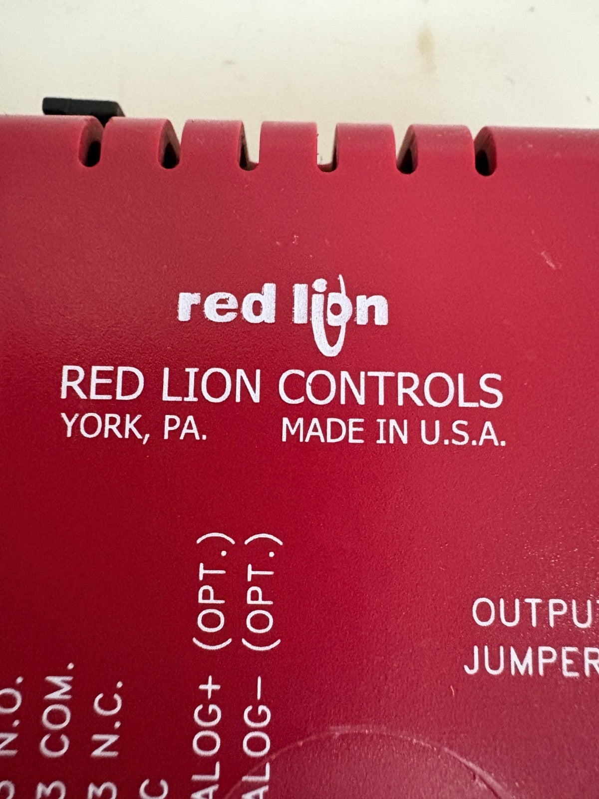 RED LION RELAY OUTPUT ANALOG MODULE CSPID1RA3