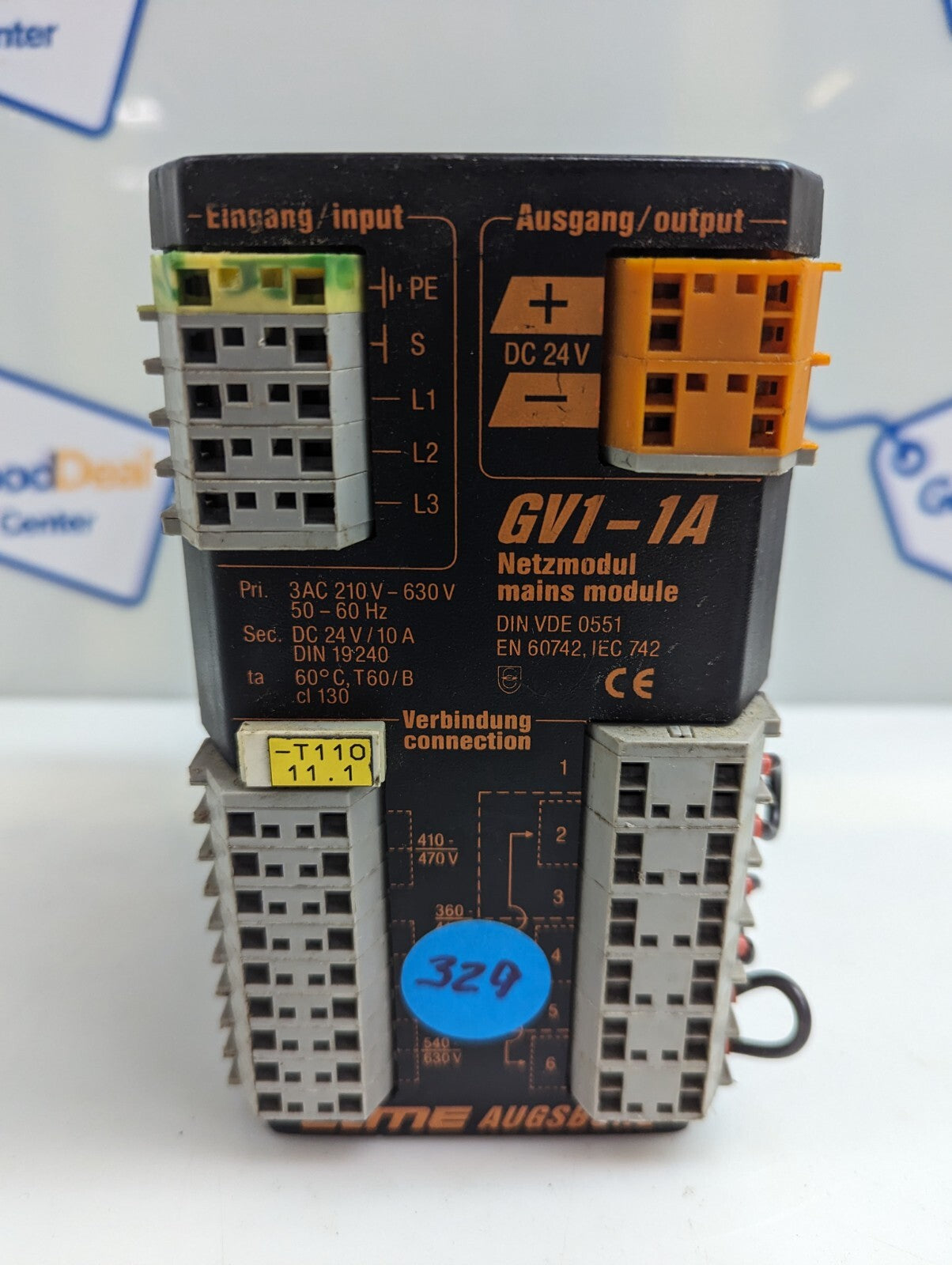 ELME GV1-1A DC 24V 10A Netzmodul