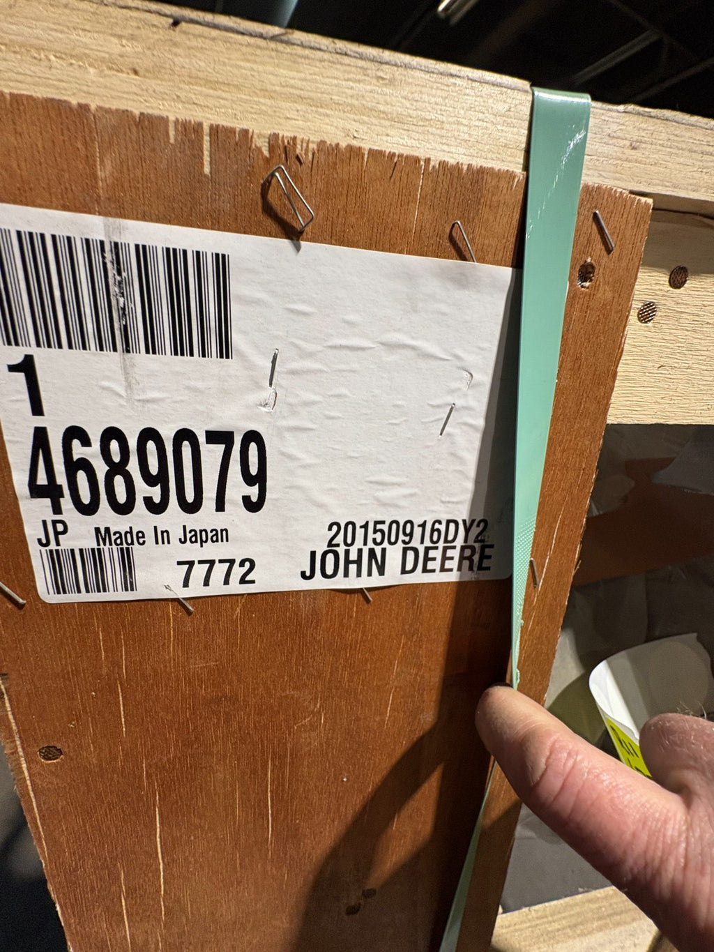 JOHN DEERE HITACHI PUMP #4689079