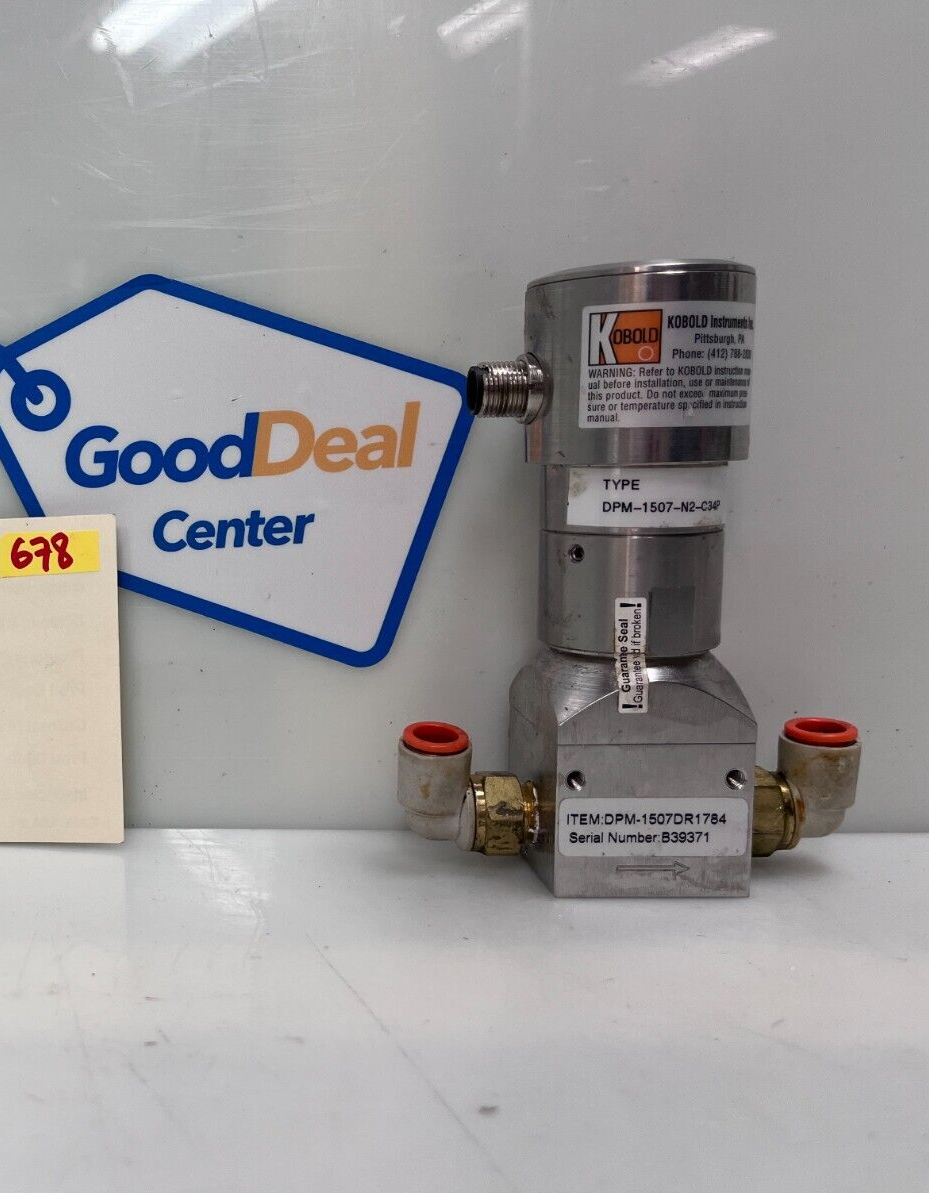 KOBOLD DPM-1507-N2-C34P FLOW SENSOR