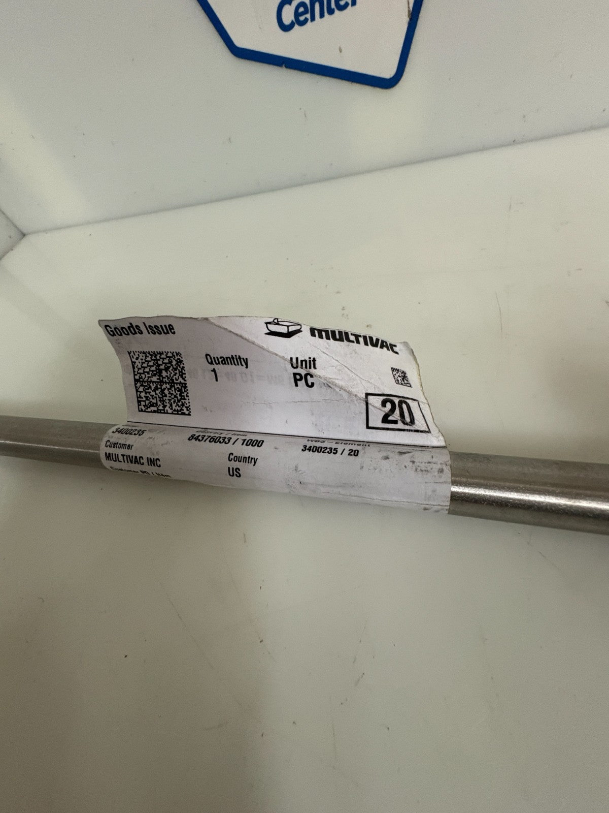 MULTIVAC SPOR SHAFT #106234942