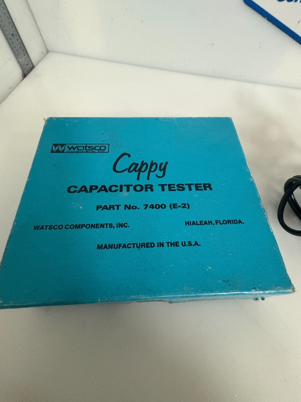 WATSCO CAPPY CAPACITOR TESTER 7400 (E-2)2