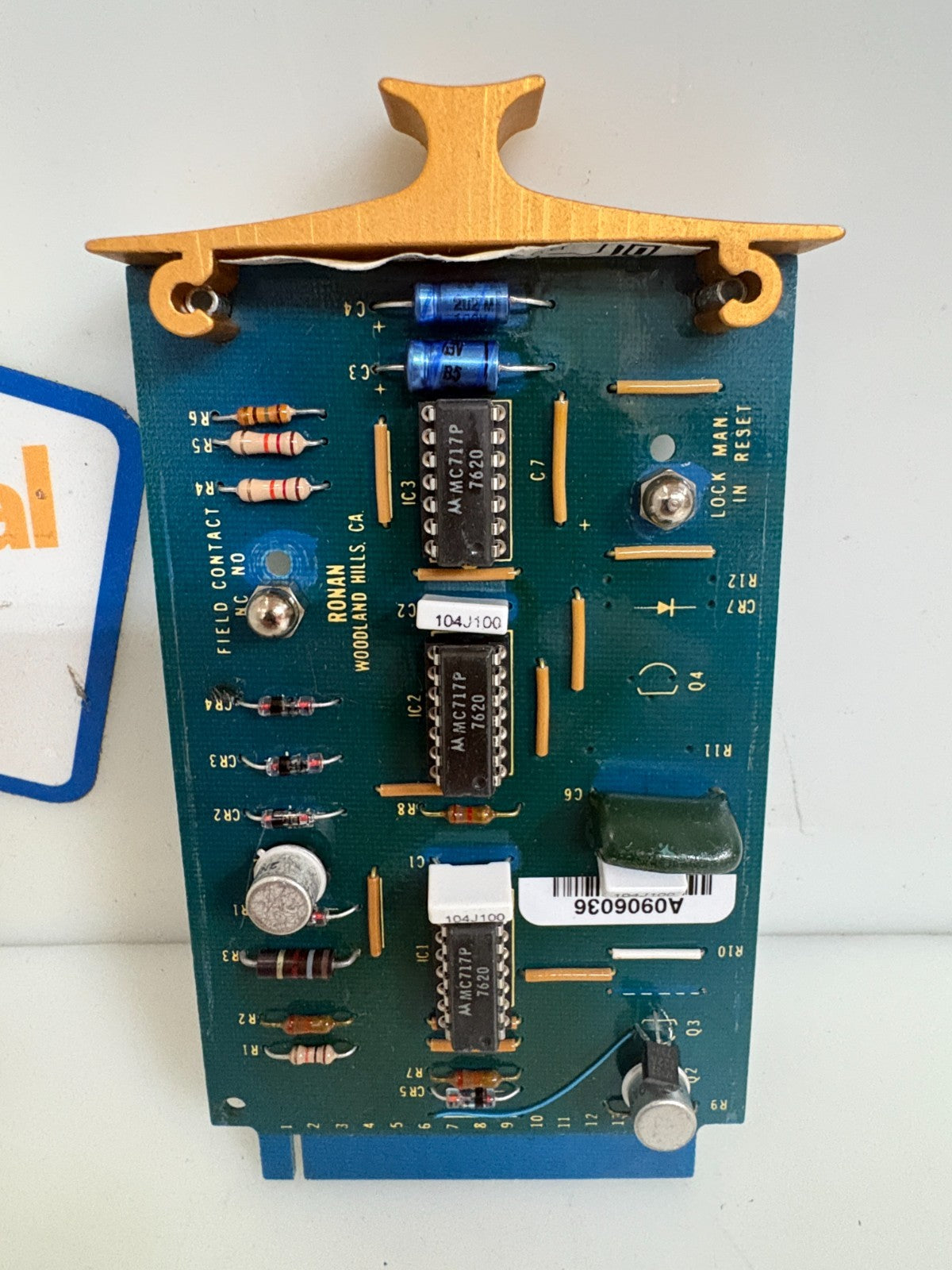 RONAN PLC MODULE CIRCUIT BOARD X12D83-1-D B 5339-A1 R61