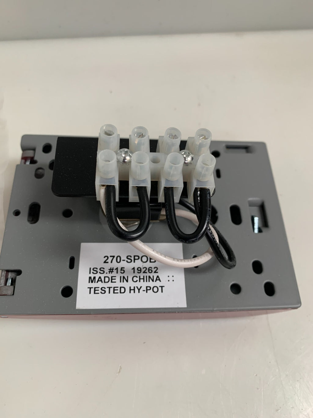 EDWARDS MANUAL STATION 270-SPOB
