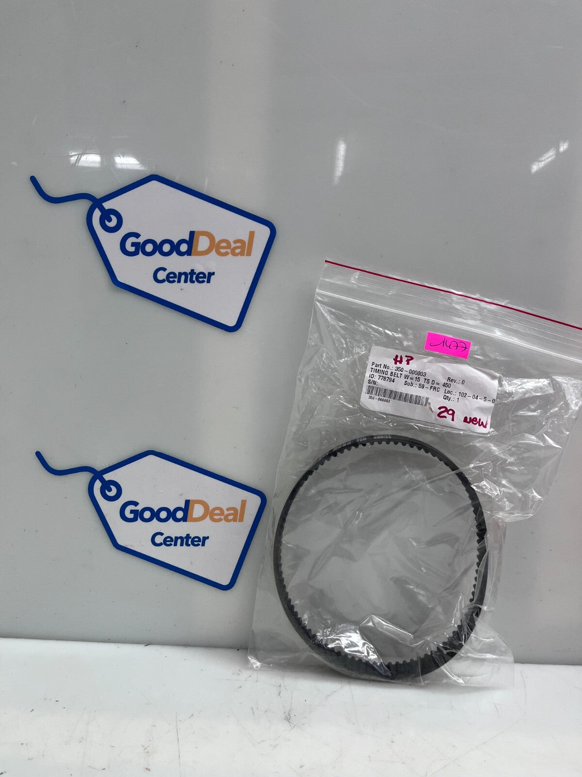 HP INC 350-000003 Timing Belt W15 D450 778794