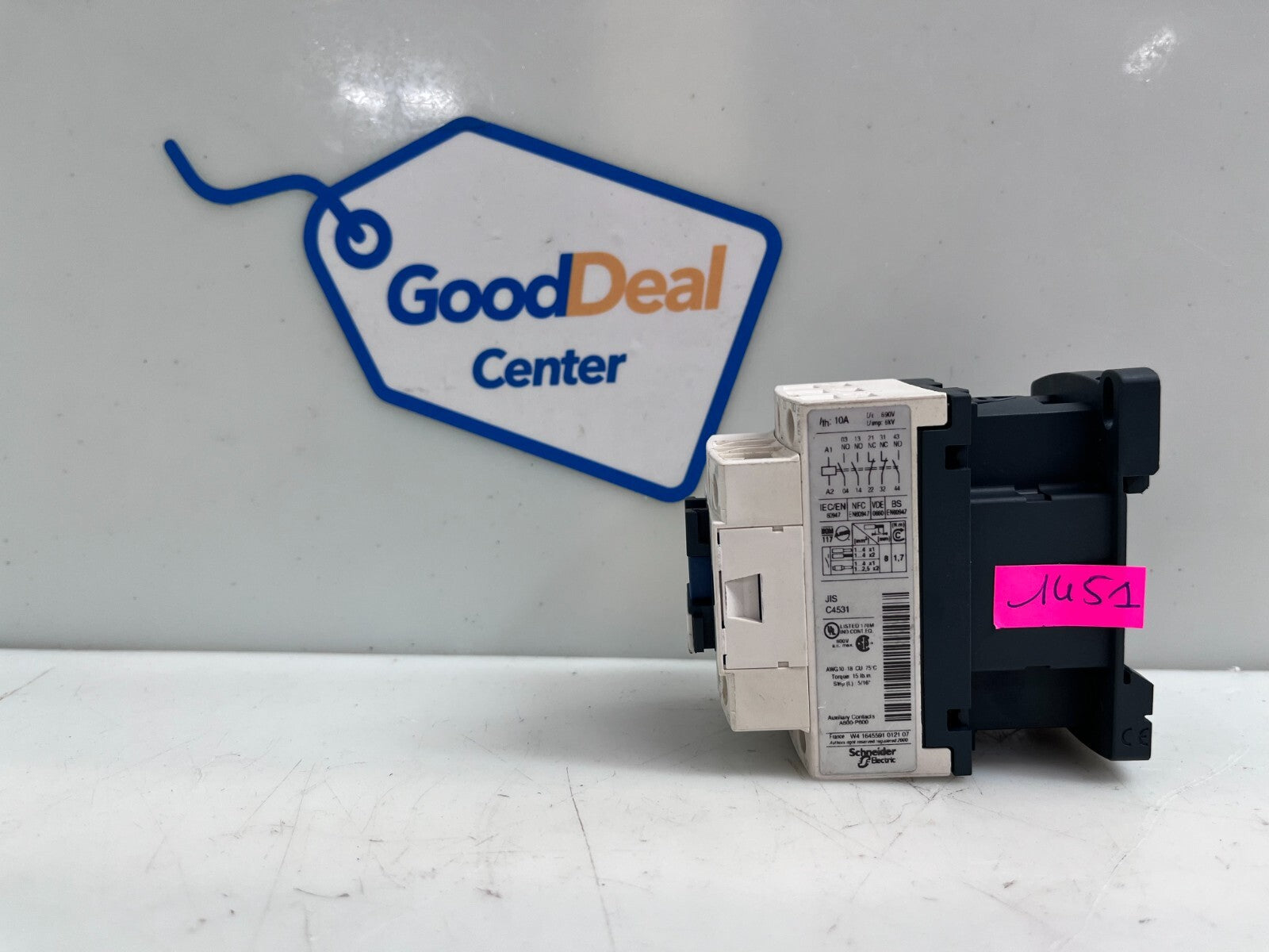 SCHNEIDER ELECTRIC Telemecanique/Square D JIS C4531 Contactor (Lot of 2)