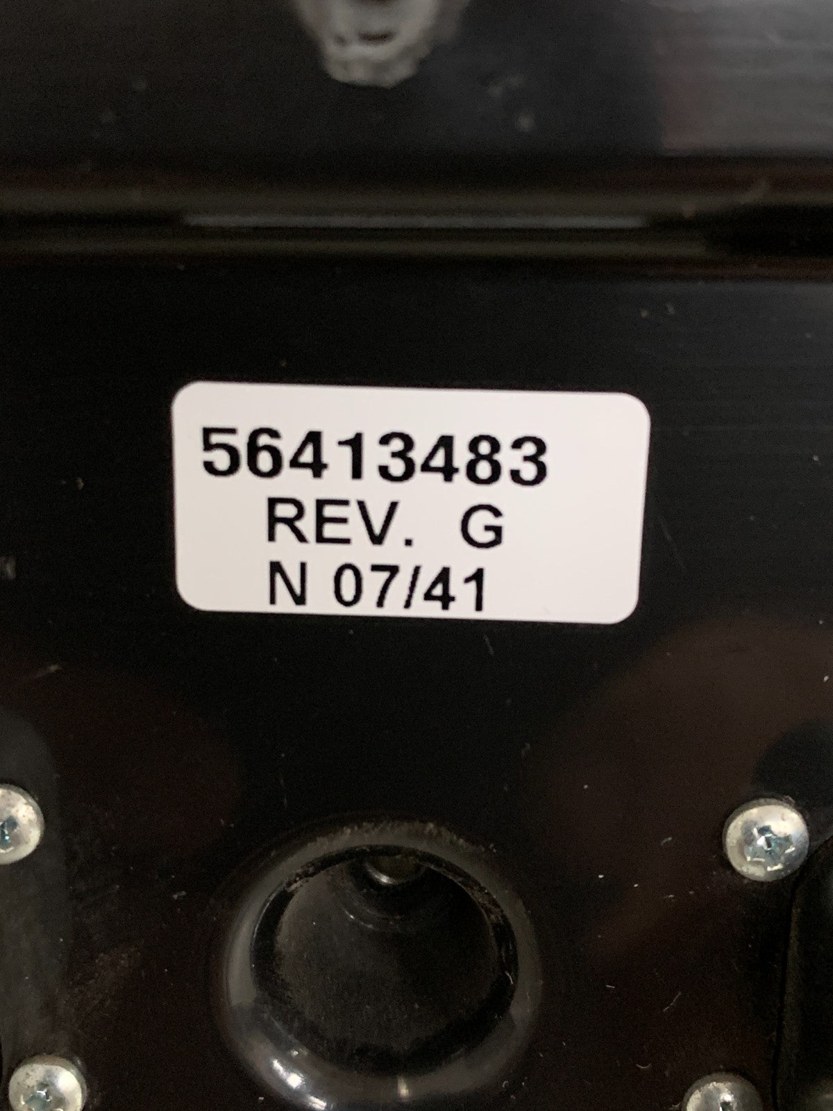 NILFISK ADVANCE MDIN PCB BOX ASSEMBLY 56413483 REV G