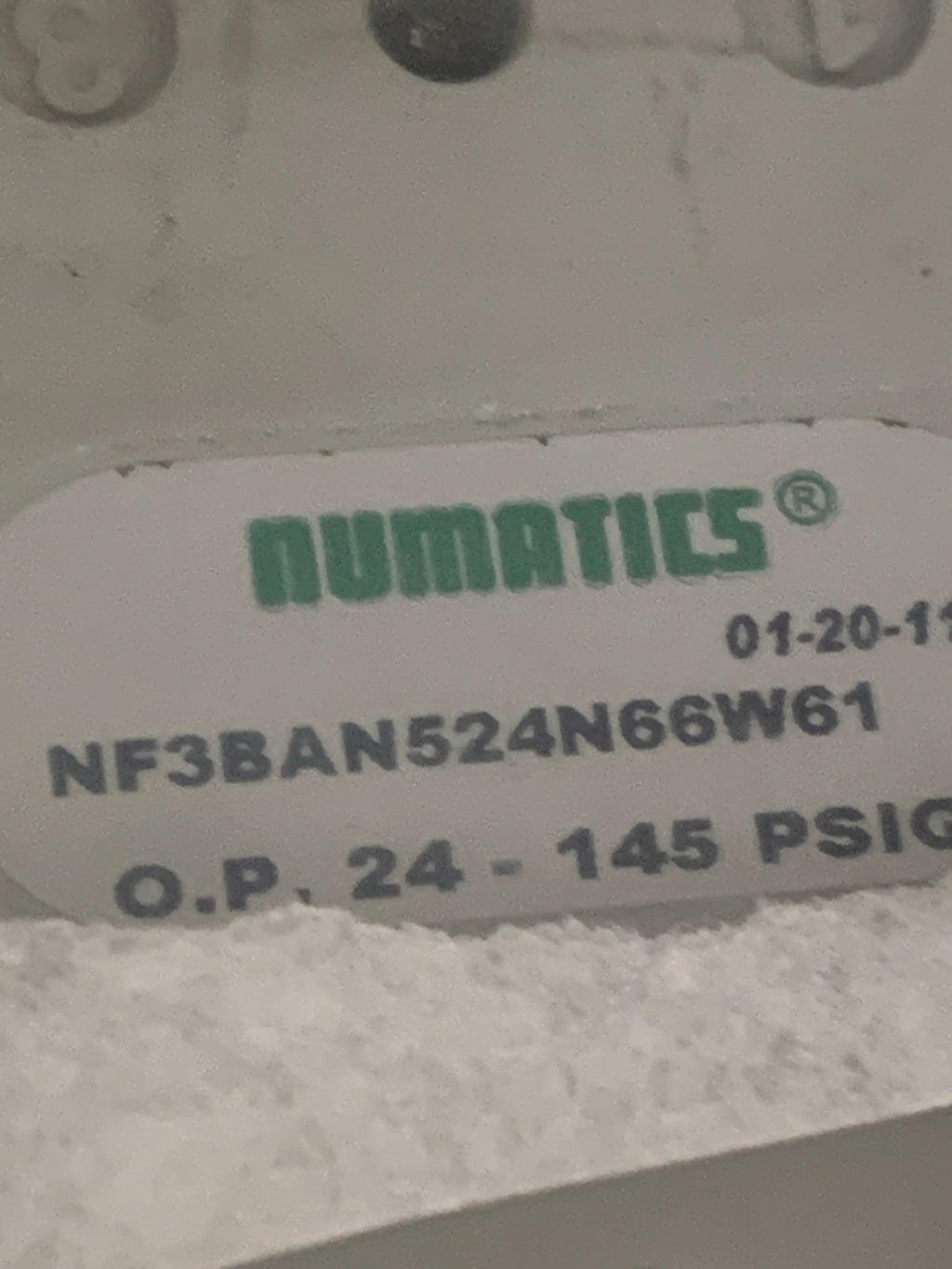 NUMATICS SOLENOID VALVE NF3BAN524N66W61